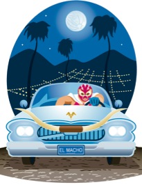 Bill Thomas el macho art illustration